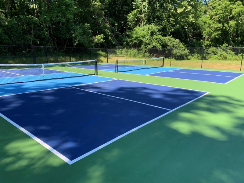 Sơn sân pickleball cụm 2 sân ở Cần Thơ 2026